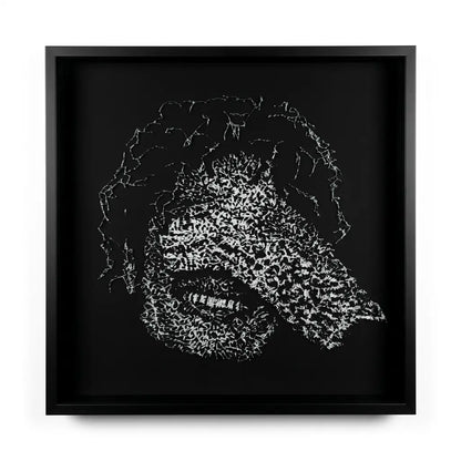 Michael Jackson Handmade Glass Portraits